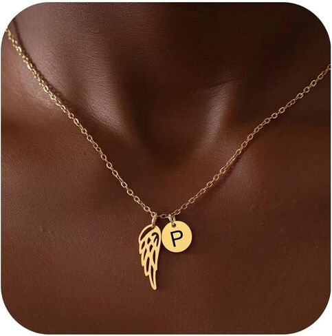 Angel Wings Necklace Memorial Gift, Hug from Heaven Gift，Passed Dad Passed Mom Keepsake Sympathy Condolence Gift in Saudi Arabia
