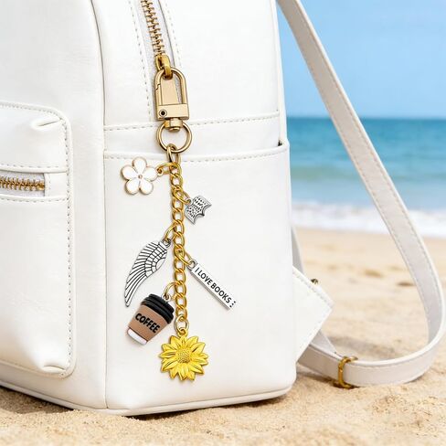 Kindle Charms Chain Gold Kindle Accessories For E-Reader/Phone/Paperwhite Book Lover Gifts For Women Cute Bag Charm For Girls Bookish Item Gifts For Birthday in Saudi Arabia