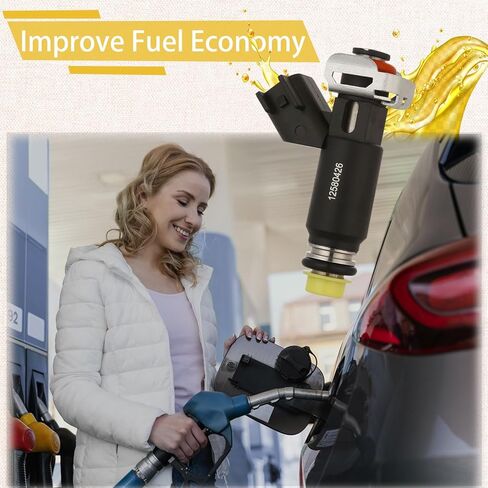 L59-Vortec 5.3 Flex Fuel Injectors,Compatible with/Chevy 5.3 Tahoe Silverado Suburban 2002-2006,Compatible with/GMC Yukon Xl Sierra |OE#12580426| in Saudi Arabia