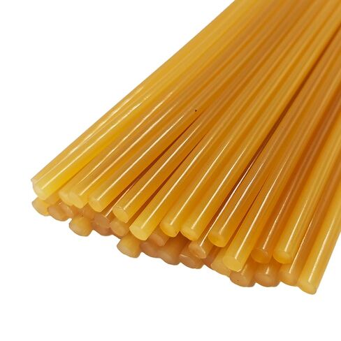 pson 40Pcs 10.6 x 0.27 Inch Hot Glue Sticks for Glue Gun, Perfect for DIY Crafts, Wood, Plastic, Glass, Fabrics, Foam, Bonding Projects(Yellow) in Saudi Arabia
