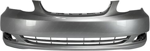 BUMPERS THAT DELIVER - Painted 1E7 Silver Streak, Front Bumper Cover Fascia Compatible with 2005-2008 Toyota Corolla CE LE 05-08, TO1000297 in Saudi Arabia
