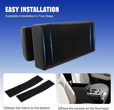 Center Console Organizer Between Seat for Truck Minivans, SUVs, Middle Van Console Floor Console Storage Box with Locking Car Armrest Storage Box in Kuwait