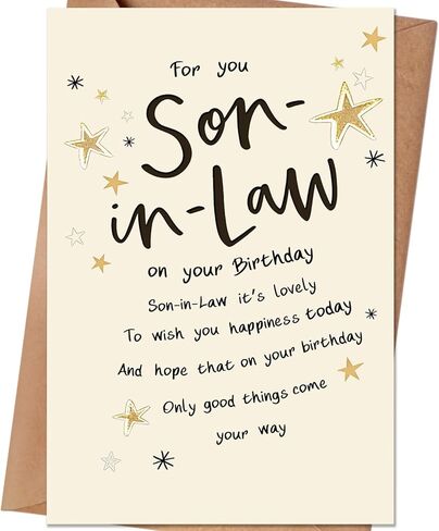 بطاقة عيد ميلاد الابن في القانون، وبطاقات عيد ميلاد سعيد وهدية لصهره in Kuwait