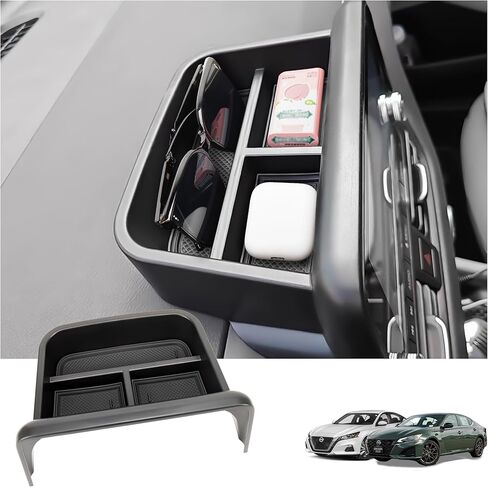 Center Console Organizer Dashboard Tray Compatible with 2019-2025 Nissan Altima 2.5 (Platinum/SL/SR/SV/S) Screen Accessories, Dashboard Storage Box (Only Fit 8 inch Screen) in Saudi Arabia