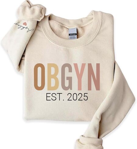 Personalized OBGYN Nurse Sweatshirt, Custom Obstetrics Nurse Shirt, Gift for Gynecology Nurse, Gift for Women's Health Nurse in Saudi Arabia
