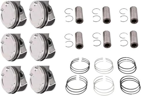 مجموعة المكابس والخواتم 11258637807 متوافقة مع F23 F22 F87 F30 F80 F34 F31 F33 F83 F32 F82 F90 3.0T GAS 2015-2021 in Kuwait