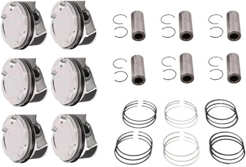 مجموعة المكابس والخواتم 11258637807 متوافقة مع F23 F22 F87 F30 F80 F34 F31 F33 F83 F32 F82 F90 3.0T GAS 2015-2021 in Kuwait