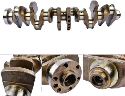 مجموعة مكابس وخواتم العمود المرفقي مع طقم قضيب توصيل لمحرك N55 3.0L متوافق مع X1 X4 X5 X6 135i 535i 640i 335i 435i N55B30 N55B30A in Kuwait