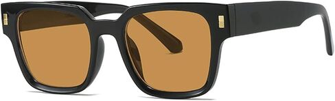 Popular and fashionable square sunglasses for women's retro transparent gradient lenses UV400 for men in Saudi Arabia