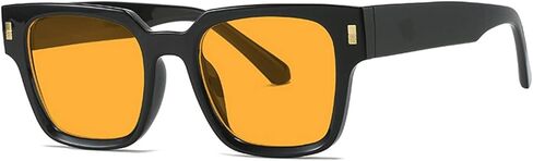 Popular and fashionable square sunglasses for women's retro transparent gradient lenses UV400 for men in Saudi Arabia