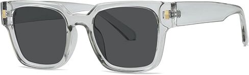 Popular and fashionable square sunglasses for women's retro transparent gradient lenses UV400 for men in Saudi Arabia