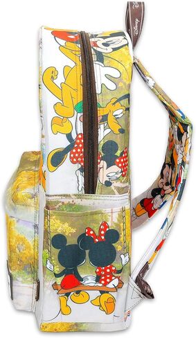 Disney Mickey and Friends Backpack for Women - Bundle with 17" Backpack with Adjustable Shoulder Straps Plus Stickers for Teens, Girls, Kids | Mickey Mouse Bag for Women in Saudi Arabia