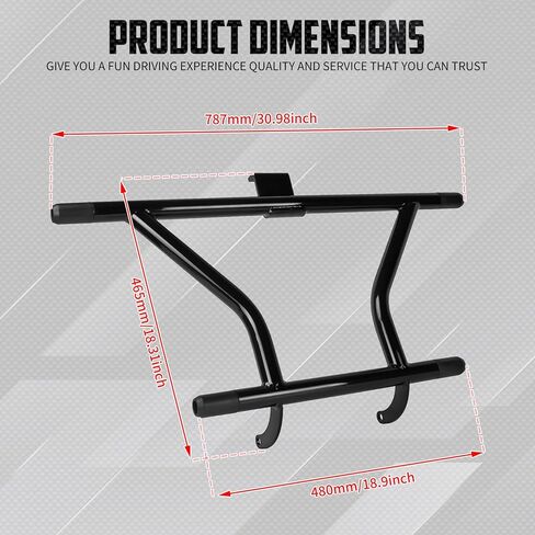 واقي المحرك من الصدمات على الطريق السريع الأمامي واقي القدم مناسب لدراجة Harley Softail Fat Boy FLFB/S Street Bob Low Rider Breakout Deluxe 2018-2025 in Kuwait