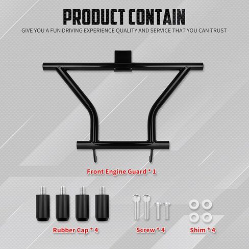 واقي المحرك من الصدمات على الطريق السريع الأمامي واقي القدم مناسب لدراجة Harley Softail Fat Boy FLFB/S Street Bob Low Rider Breakout Deluxe 2018-2025 in Kuwait