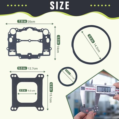 Carburetor Rebuild Kit Compatible for Edelbrock 1406 Rebuild Kit,Compatible for Edelbrock 1405 1407 1408 1409 1410 1411 With Bowl Cover Gasket in Saudi Arabia