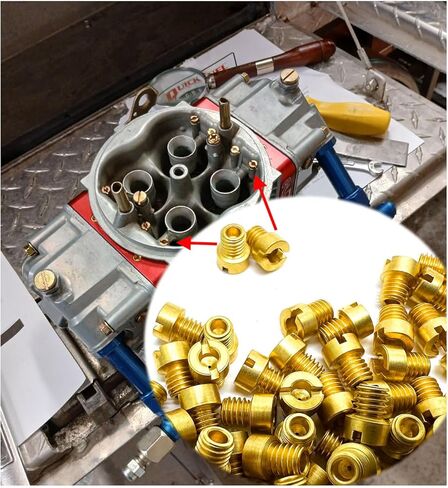 40 Pack (10-32) For Holley Carburetor AIR BLEEDS Assortment Kit .025 in.-.070 in. in Saudi Arabia