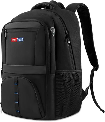 Travel Laptop Backpack, 40L Water-Resistant & Durable Business Backpack, Airline-Approved for Carry-On, Fits 17.3-inch Laptops, Suitable for School & Daily Commute in Saudi Arabia