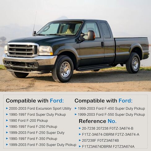 207238 مضخة توجيه كهربائية مع خزان متوافق مع 90-97 F-250 F-350 99-03 F-350 F-450 F-550 Super Duty F0TZ-3A674-B F2TZ-3A674-A 207238F in Saudi Arabia