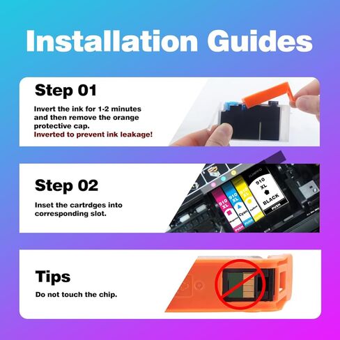 Ink 910 XL Black Replacement for HP910 HP 910XL Black Ink Cartridge for OfficeJet Pro 8025e 8028e 8035e 8025 8020 e, for OfficeJet 8015e 8022e 8018 8015 8010 Series Printer |1 Pack in Kuwait