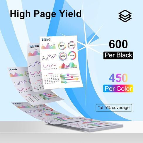 Remanufactured Replacement for Epson 212 T212 212XL Ink Cartridges for XP-4105 XP-4100 WF-2850 WF-2830 Printer (Replacement for Epson 212XL Ink Cartridges Combo Pack 4) in Kuwait