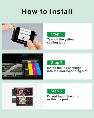 SAILNER Remanufactured Ink Cartridge Replacement for Epson 232 232XL Ink Cartridges Combo Pack With Latest Upgrade Chip Work for Epson Expression XP-4200 XP-4205 WorkForce WF-2930 WF-2950 5-Pack BKCMY in Kuwait