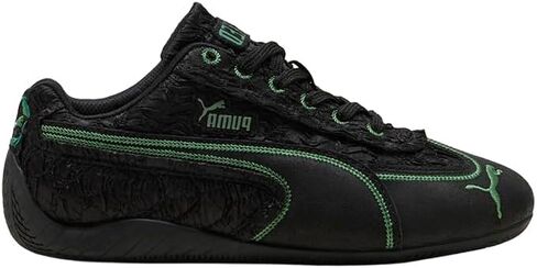 PUMA Kids Girls Wicked Speedcat Elphie Lace Up Sneakers Shoes Casual - Black in Saudi Arabia