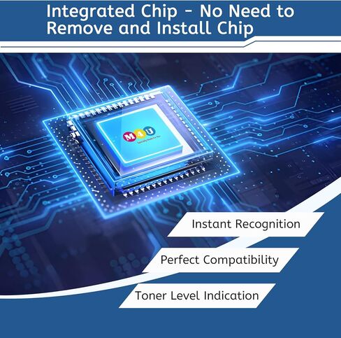 218A Toner Cartridges 4 Pack(with chip) Comaptible with 218A W2180A 218X W2180X, Works with Color Pro 3201 MFP 3301 3201dw MFP 3301cdw 3301fdw 3301sdw(Black Cyan Yellow Magenta) in Kuwait