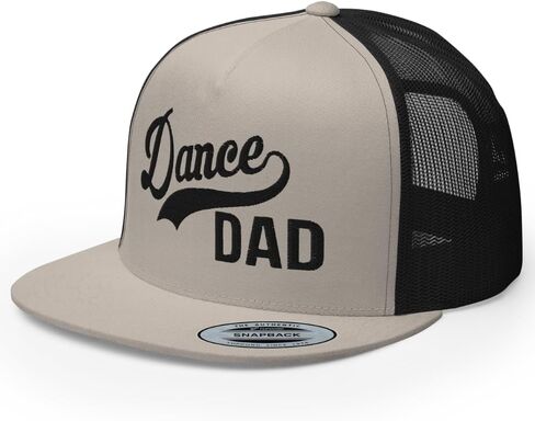 قبعة NG Dance Dad Gift Flat Bill Trucker قبعة عالية التاج قابلة للتعديل in Saudi Arabia