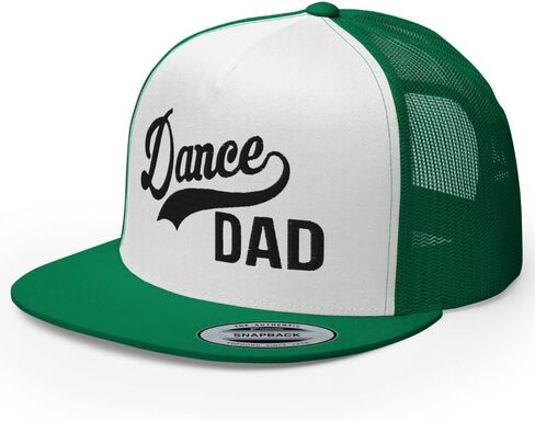 قبعة NG Dance Dad Gift Flat Bill Trucker قبعة عالية التاج قابلة للتعديل in Saudi Arabia