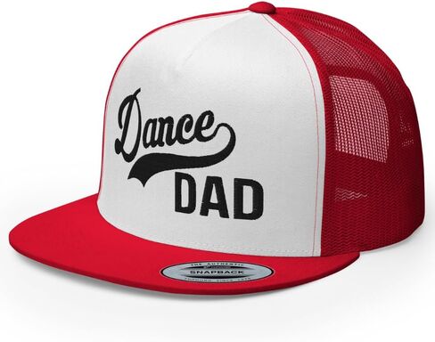قبعة NG Dance Dad Gift Flat Bill Trucker قبعة عالية التاج قابلة للتعديل in Saudi Arabia
