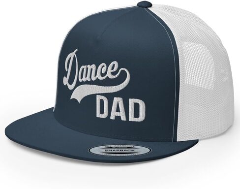قبعة NG Dance Dad Gift Flat Bill Trucker قبعة عالية التاج قابلة للتعديل in Saudi Arabia