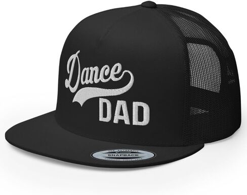 قبعة NG Dance Dad Gift Flat Bill Trucker قبعة عالية التاج قابلة للتعديل in Saudi Arabia
