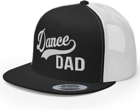 قبعة NG Dance Dad Gift Flat Bill Trucker قبعة عالية التاج قابلة للتعديل in Saudi Arabia