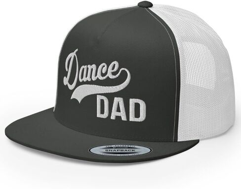قبعة NG Dance Dad Gift Flat Bill Trucker قبعة عالية التاج قابلة للتعديل in Saudi Arabia