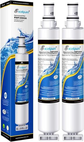 EXCELPURE 4396701 Replacement for Kenmore 9915, Whirlpool EDR6D1, Every Drop FILTER 6, 46-9915, 4396702, RWF2000A, SGF-W10, LC200V,WF293,EFF-6001A, 2301706, RWF1021, Refrigerator Water Filter, 2PACK in Kuwait