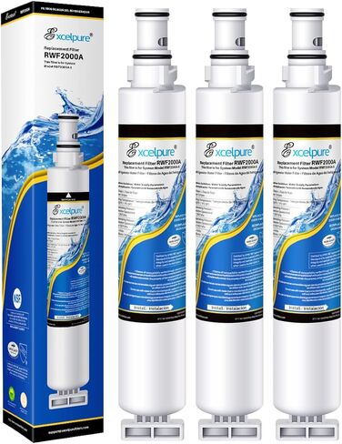 EXCELPURE 4396701 Replacement for Kenmore 9915, Whirlpool EDR6D1, Every Drop FILTER 6, 46-9915, 4396702, RWF2000A, SGF-W10, LC200V,WF293,EFF-6001A, 2301706, RWF1021, Refrigerator Water Filter, 2PACK in Saudi Arabia
