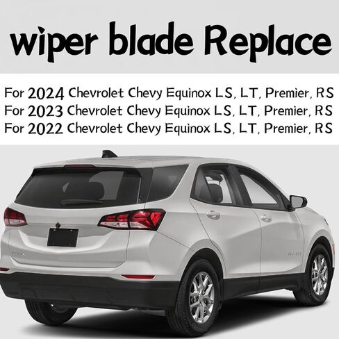 Rear wiper blade For Chevrolet chevy Equinox 2022 2023 2024 LS LT Premier RS Rear windshield wiper blade in Kuwait