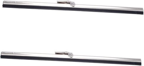2 pcs/set SHLPDFM 10" Stainless Steel Windshield Wiper Blade Replacement for Hot Rod Street Rod Jeep Boat Marine in Saudi Arabia