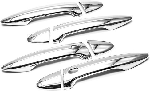 Sizver Chrome Door Handle Covers For 2006-2013 IS250 Sedan in Saudi Arabia