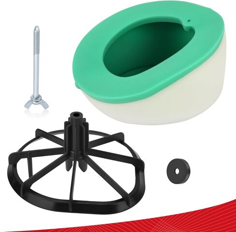 دليل حامل فلتر الهواء وفلتر قفص جافيك مع غسالة مسمار الجناح لسوزوكي RM125 RM250 2001-2008 O.E.M #13791-37F20 in Kuwait