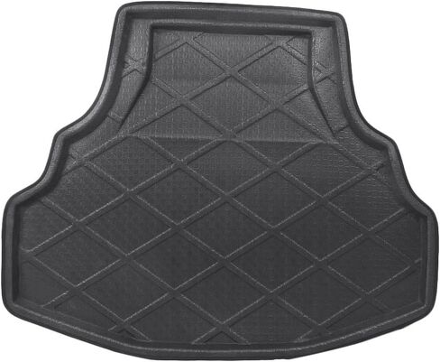 Mallofusa Cargo Liner Rear Cargo Tray Trunk Floor Mat Compatible for Honda Accord 8 2008 2009 2010 2011 2012 Black in Saudi Arabia