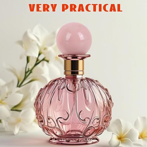NOLITOY 5Pcs Colorful Perfume Ball Cover, 1.38Inch Replacement Caps for Spray Bottles Elegant High Gloss Finish Versatile for Dates and Parties in Saudi Arabia