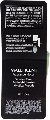 Bath & Body Works Disney Villains Collection Maleficent 2-Pack Home Fragrance Refills Bulbs with a Natural Oats Sample Soap in Saudi Arabia
