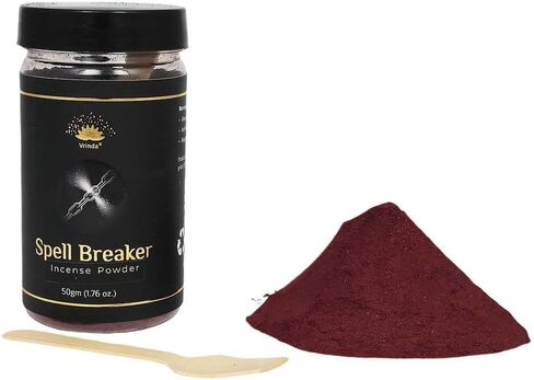 Vrinda® Spell Breaker Premium Incense Powder - for All Rituals, 50 gm, Made in India, Smudge Powder, Voodoo, Hoodoo, Pagan & Wiccan in Saudi Arabia