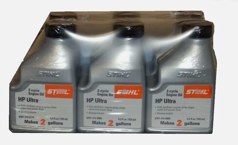 2 دورة زيت محرك اصطناعي فائق Hp مزيج 5.2 أوقية 2 جالون 6 عبوات بديلة لـ Stihl OEM in Saudi Arabia