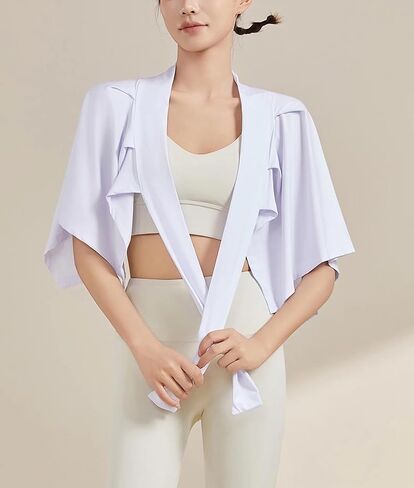 Women's Wrap Skirt Covers Hips to Prevent Embarrassment, Yoga Fitness Exercise Dance Outer Hip Scarf in Kuwait