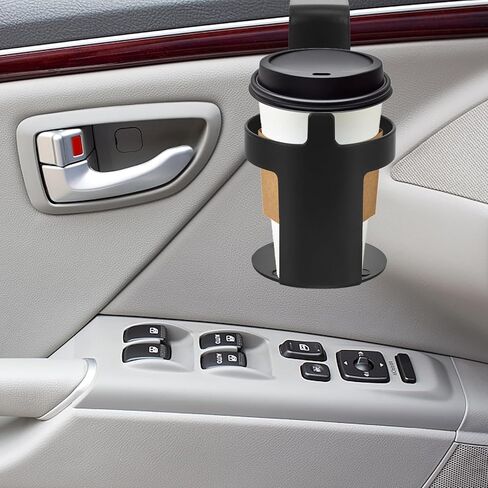 Cup Holder Car Water Cup Holder, Vehicle Drinks Bottle Rack Car Interior Drinks Holder Door Window Mount Bracket Auto Drink Bottle Stand Car Cup Holder in Saudi Arabia