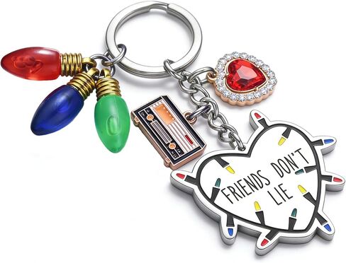 Friendship Gifts Keychain Friends Don't Lie riendship Keychain Gifts Things Friendship Merchandise Halloween Collection Gift KeychainsKey Chain Gift in Saudi Arabia