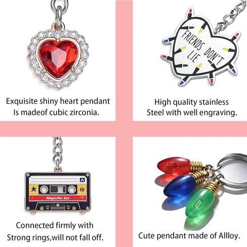 Friendship Gifts Keychain Friends Don't Lie riendship Keychain Gifts Things Friendship Merchandise Halloween Collection Gift KeychainsKey Chain Gift in Saudi Arabia