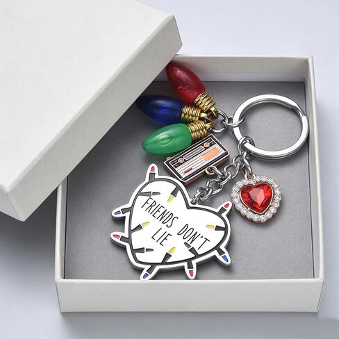 Friendship Gifts Keychain Friends Don't Lie riendship Keychain Gifts Things Friendship Merchandise Halloween Collection Gift KeychainsKey Chain Gift in Saudi Arabia